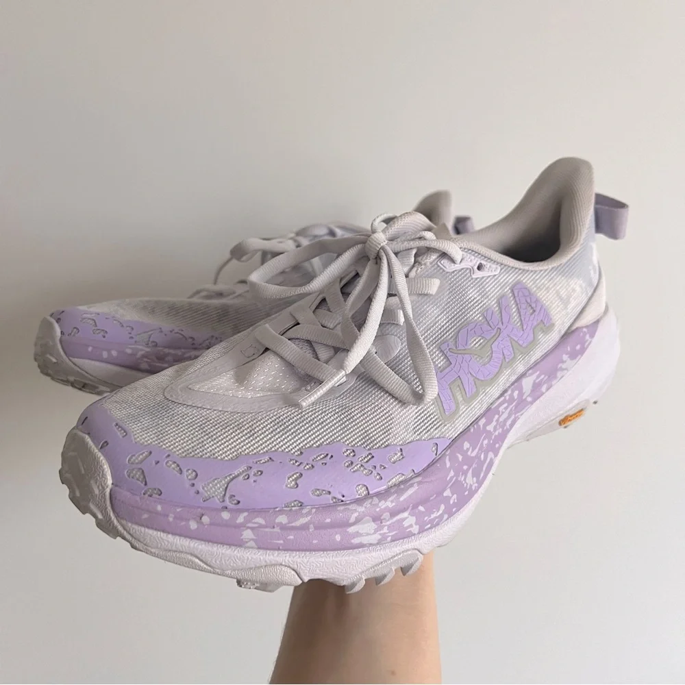 Hoka Speedgoat 6 Sneakers Purple Starlight Glow Aster Flow Women’s US Size 7.5 B